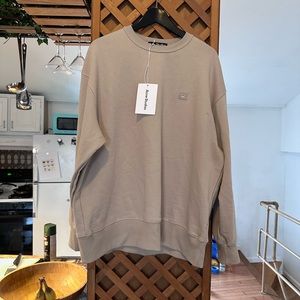 Acne Studios Camel Men’s Sweatshirt College Face L/XL